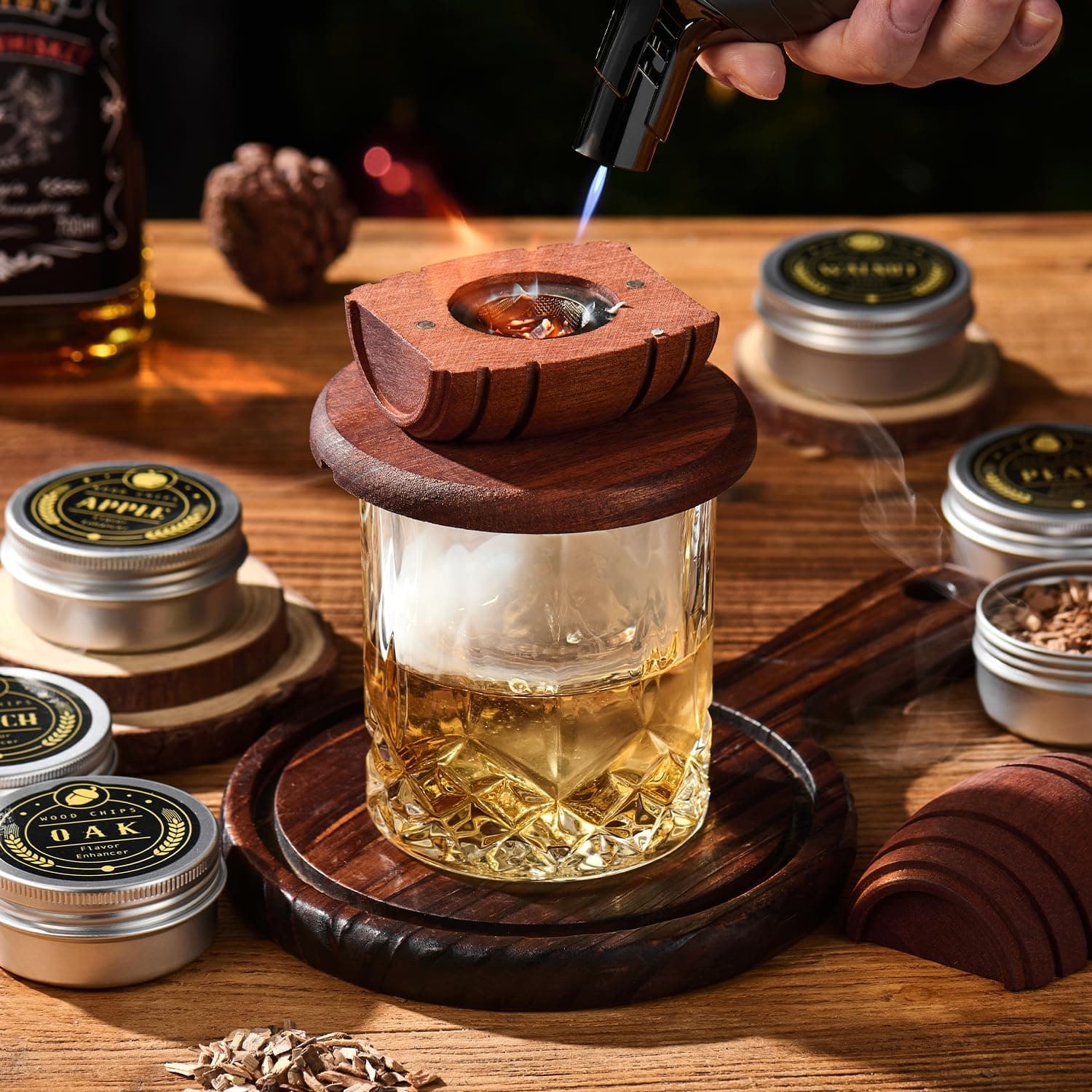 ComboJoy Cocktail Smoker Kit with Torch